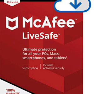 Mcafee Livesafe 3-Year 1-User